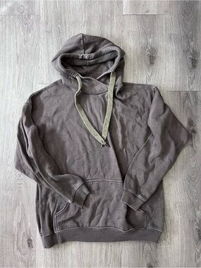 Aerie Women's Sunwashed Gray Pullover Hoodie
